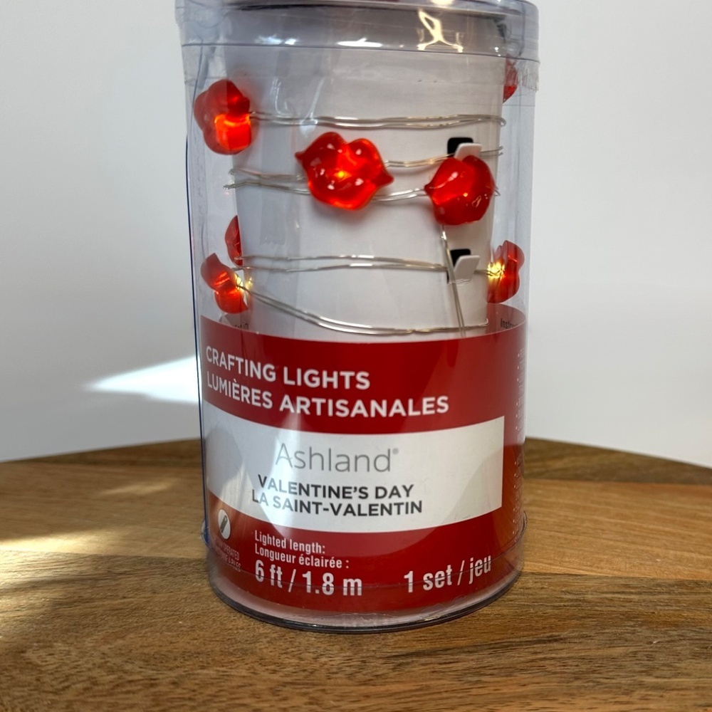 Ashland Valentine’s Day Lips String Lights | 6 ft | NWT